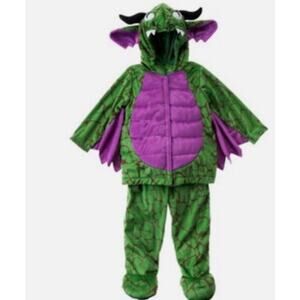 GYMBOREE GREEN PURPLE DRAGON HALLOWEEN COSTUME 2T/3T NEW